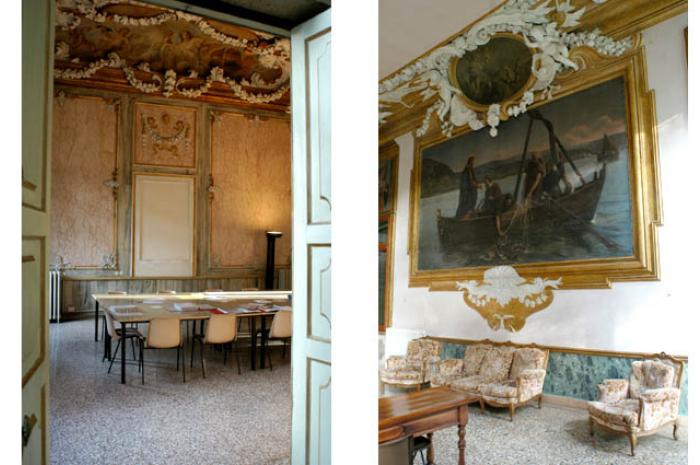Palazzo Savorgnan - sala professori e sala ricevimento