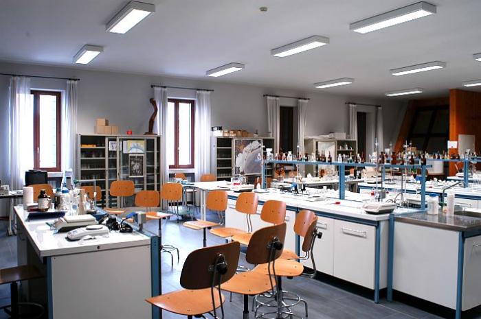 Foto del laboratorio del Benedetti